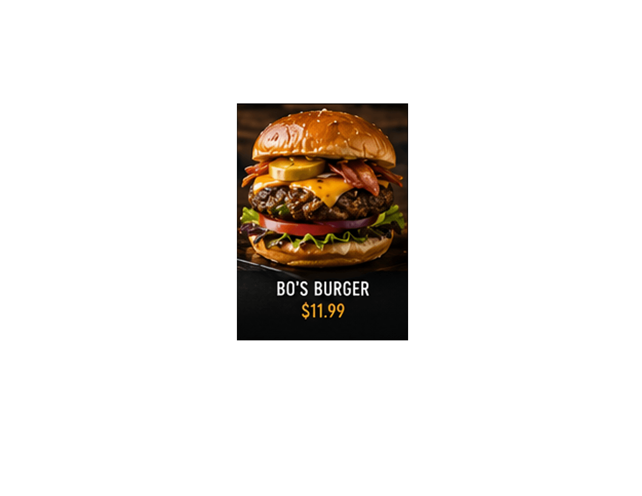 Bo's Burger